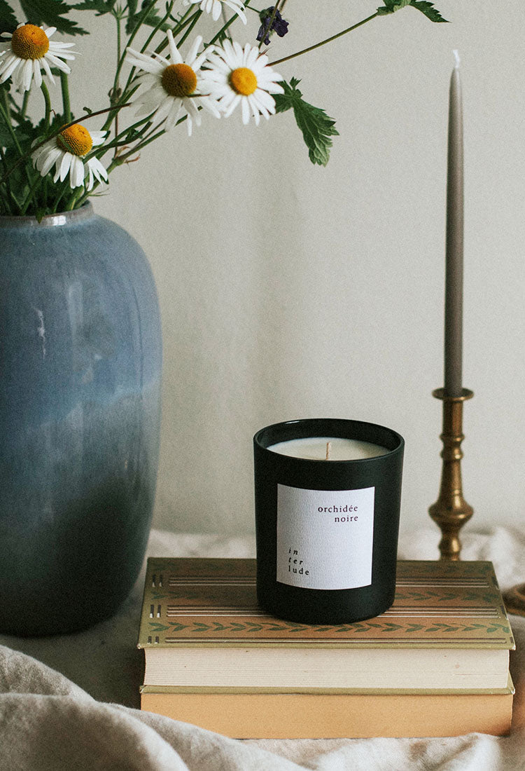 Orchidée Noire Bougie Parfumée