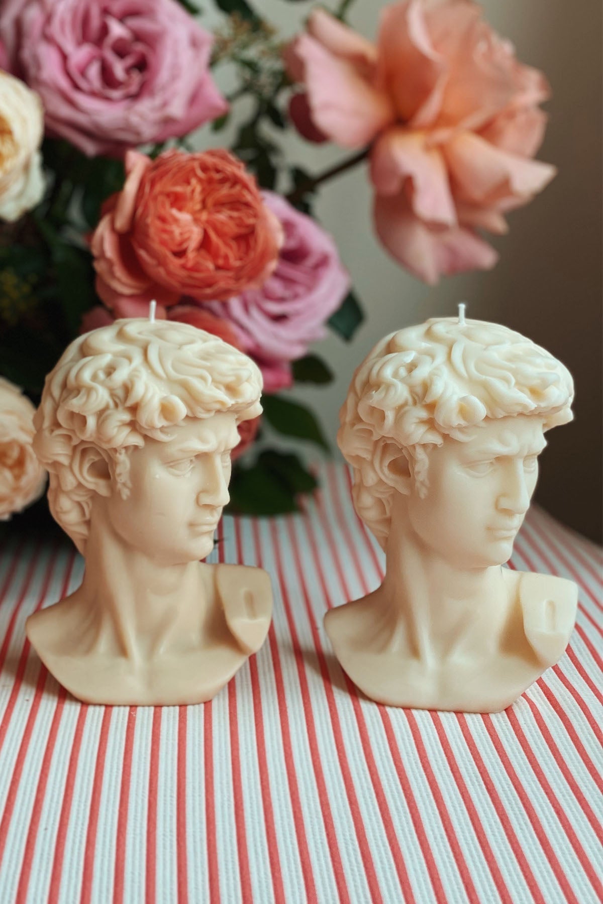 Scented David Bust Candle