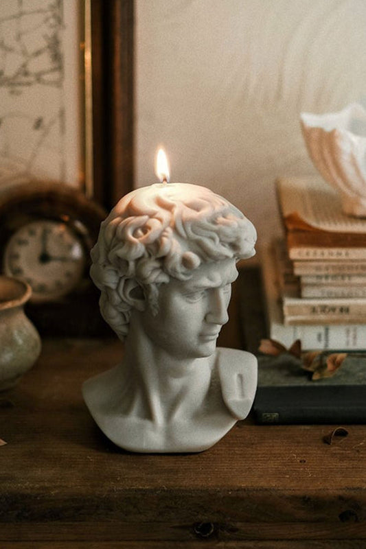 Scented David Bust Candle
