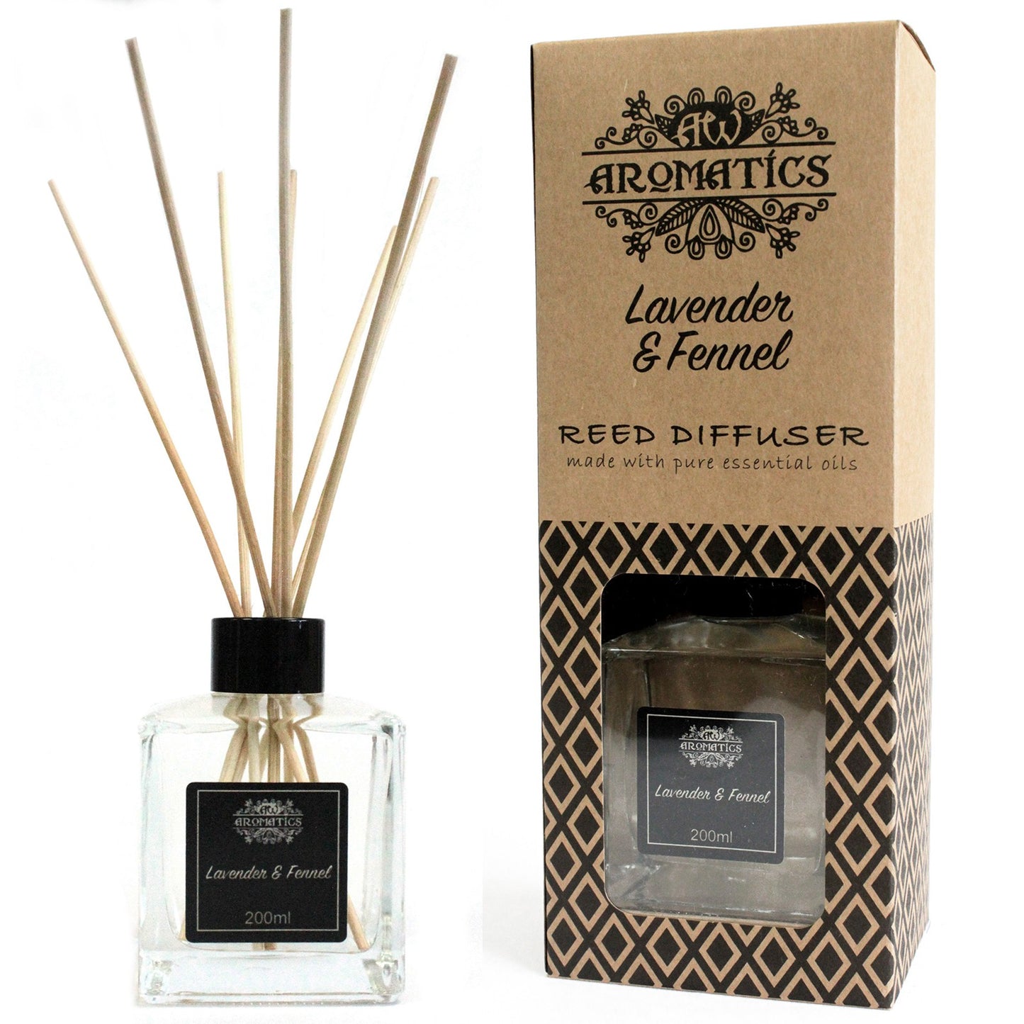Pure Essential Oils Reed Diffuser