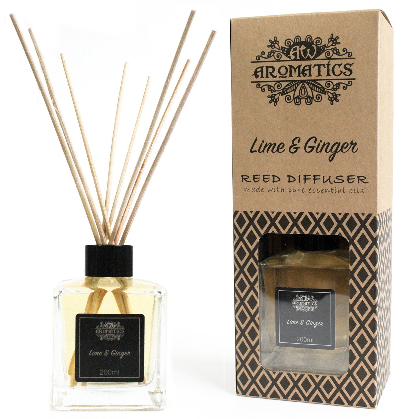 Pure Essential Oils Reed Diffuser