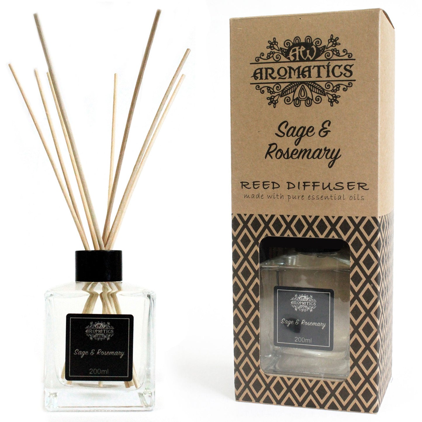 Pure Essential Oils Reed Diffuser