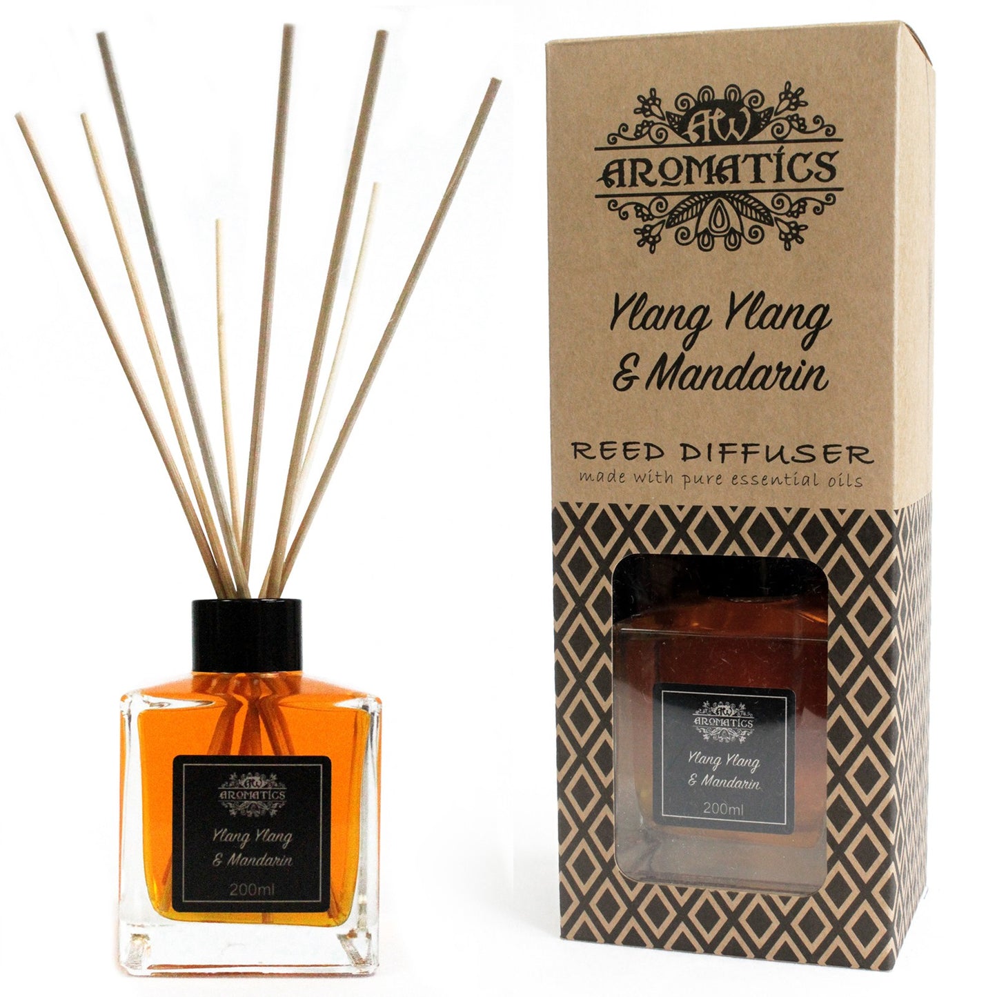 Pure Essential Oils Reed Diffuser