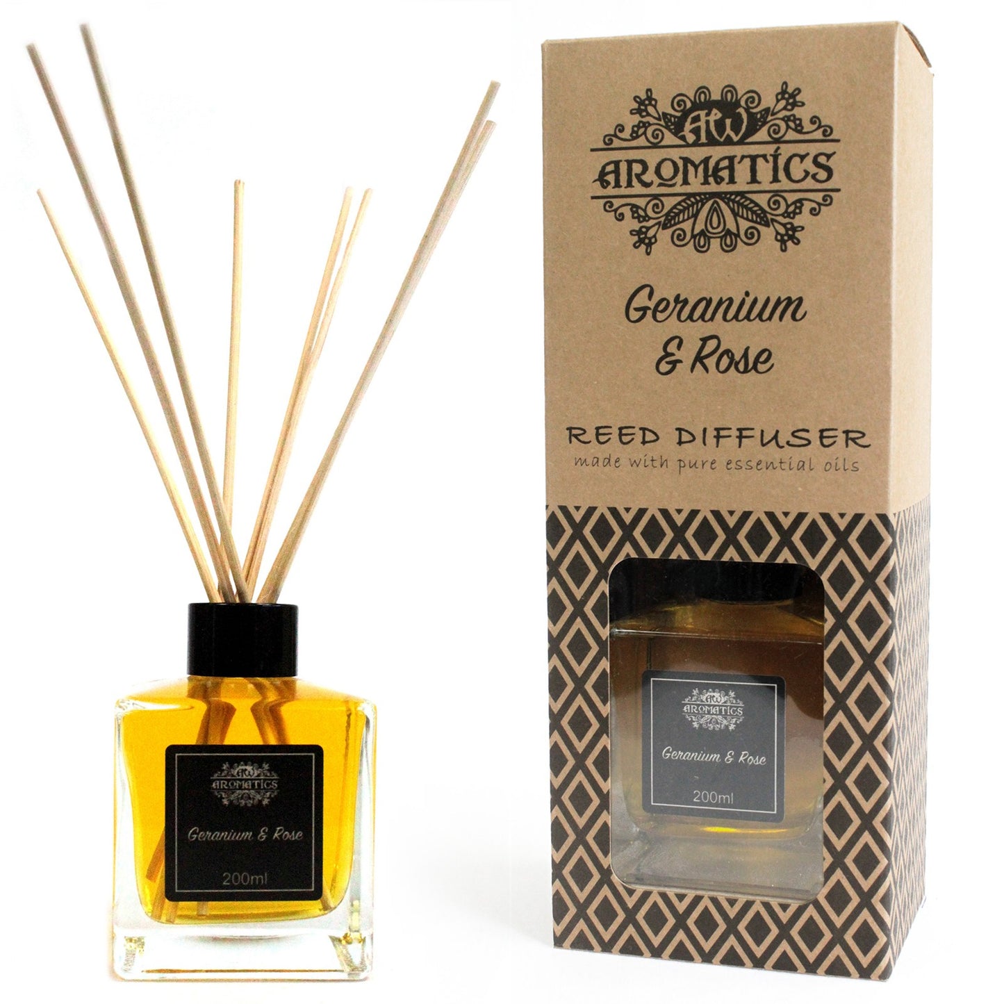 Pure Essential Oils Reed Diffuser